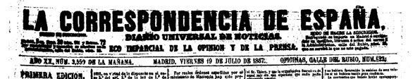 La correspondencia de España