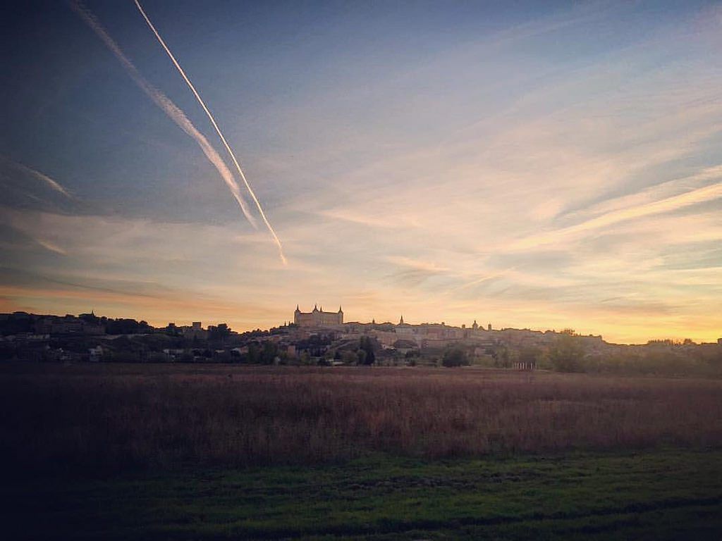 Vista de Toledo al atardecer