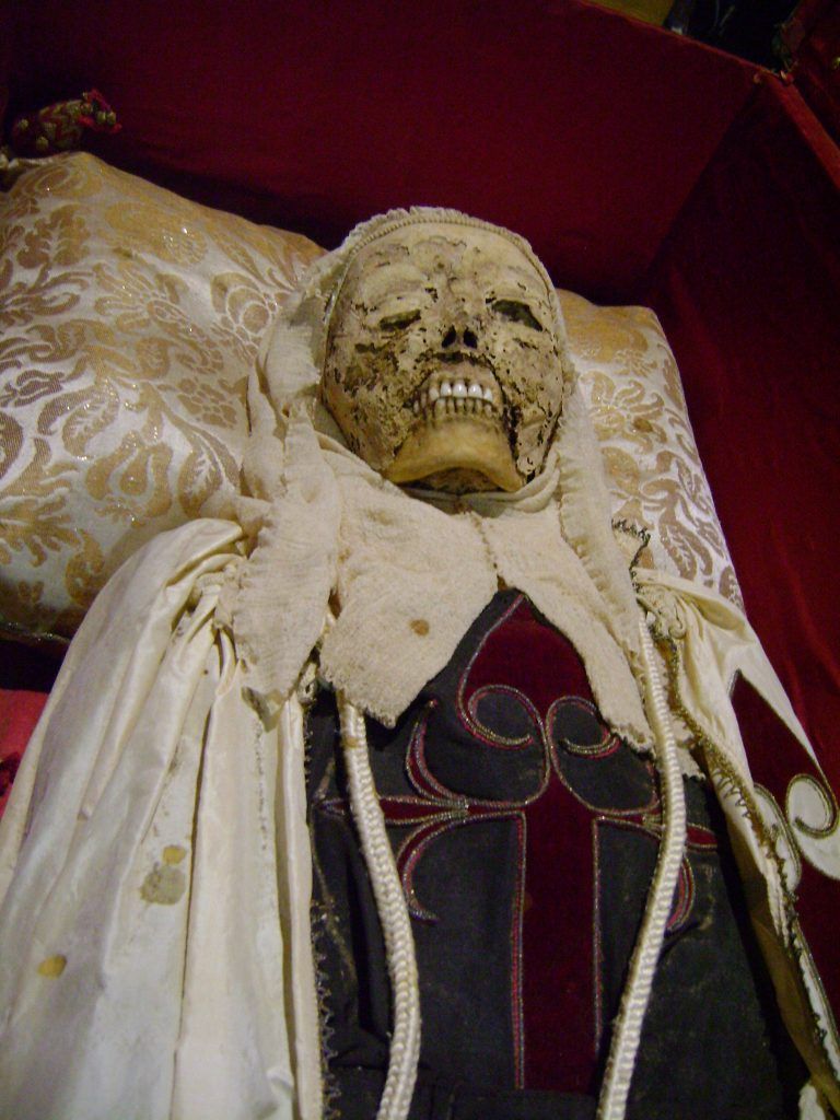 Momia de doña Sancha. 