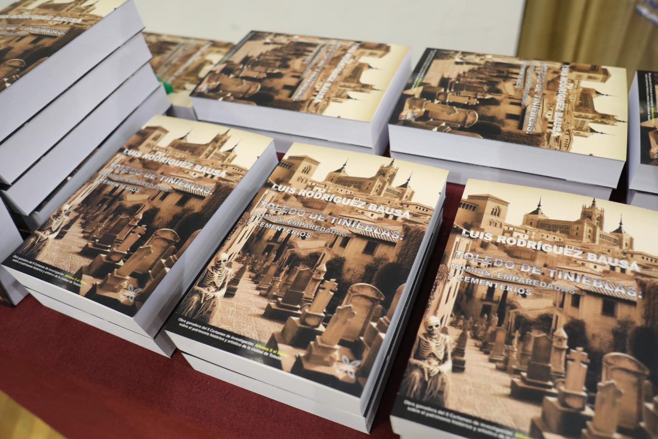 Presentación del libro "Toledo de Tinieblas" el 20/06/24 en la Biblioteca de Castilla-La Mancha. Foto Ayuntamiento de Toledo