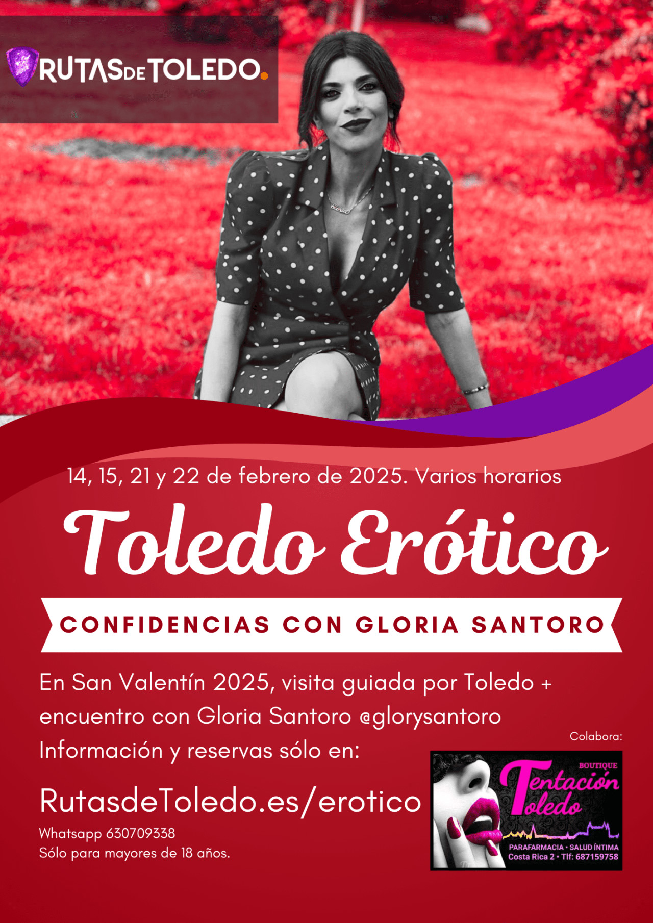 Toledo Erótico 2025 con Gloria Santoro