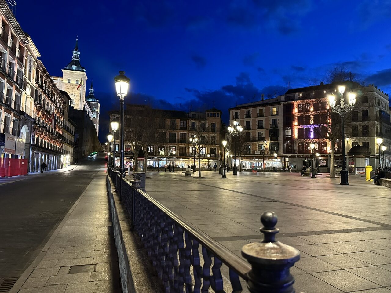 Plaza de Zocodover, Toledo en febrero de 2025