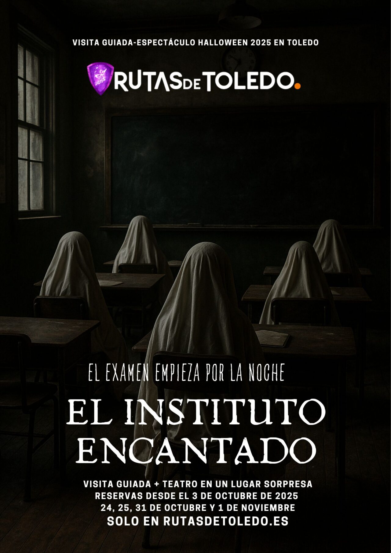 Ruta especial Halloween 2025: El Instituto Encantado de Toledo
