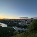Atardecer en Toledo desde el Valle, abril 2025