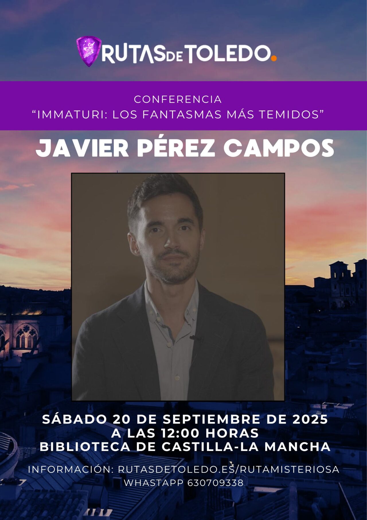 Cartel Javier Pérez Campos Toledo septiembre 2025