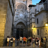 Visita guiada al atardecer en Toledo. Junio 2025. Puerta del Reloj de la Catedral.