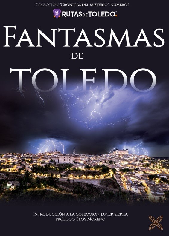 Portada del libro "Fantasmas de Toledo".