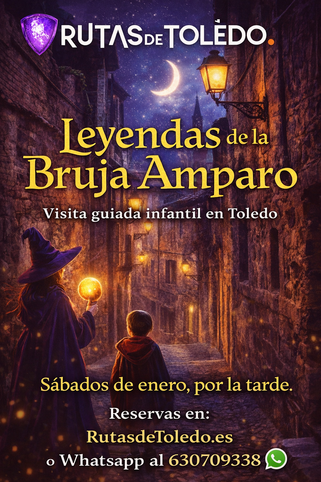 Ruta infantil Leyendas de la Bruja Amparo 2026