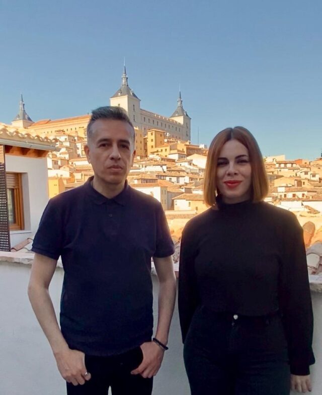 Aldo Linares y Laura Serrano en Toledo