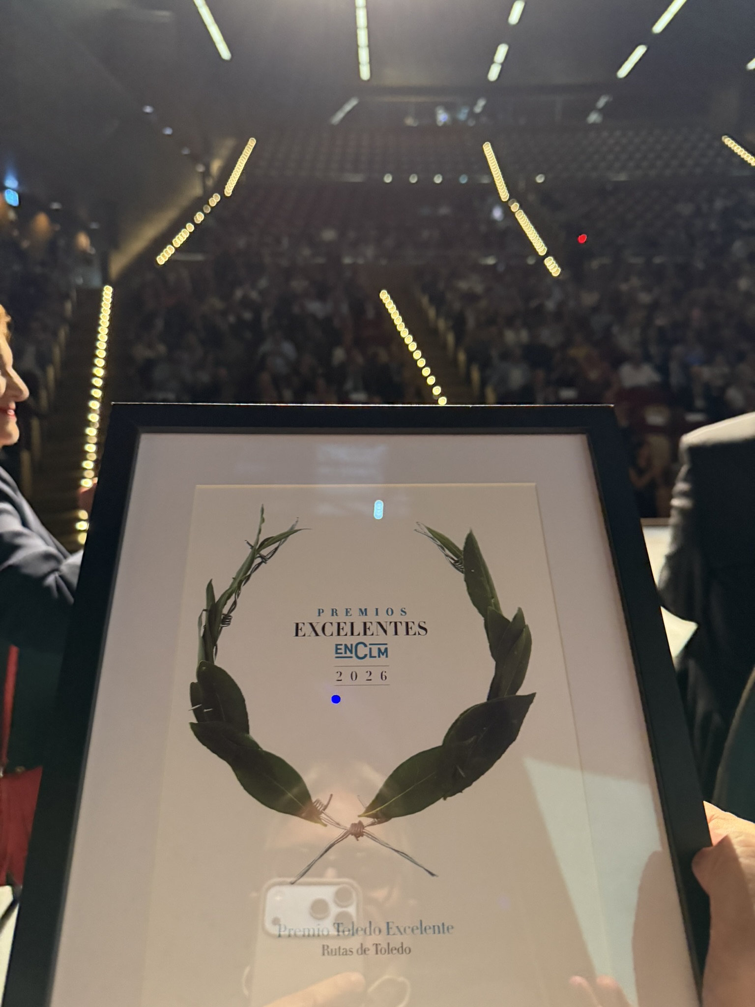 ENCLM entrega los Premios Excelentes 2026 a Rutas de Toledo ENCLM entrega los Premios Excelentes 2026 a Rutas de Toledo
